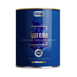 STATUS SUPREME – Vopsea lavabilă pentru interior profesional 2.5 L THRKON România